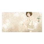 Ivory Bride Personalized Photo Card
