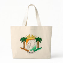 Ivory Coast coat of arms bags