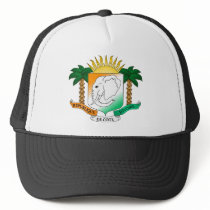 Ivory Coast coat of arms hats