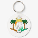 Ivory Coast coat of arms keychains by sergemayifuila Ivory Coast coat of arms keychains