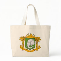 Ivory Coast Coat of Arms Tote Bag