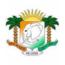 Ivory Coast coat of arms t-shirts