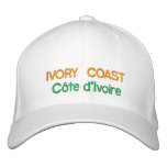Ivory Coast  - Côte d'Ivoire Embroidered Hat embroidered hats