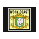 IVORY COAST.(Côte d'Ivoire) T-Shirt And etc postcards