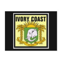 IVORY COAST.(Côte d'Ivoire) T-Shirt And etc postcards