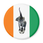 Ivory Coast Cote D'Ivore Soccer Flag magnets