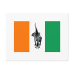 Ivory Coast Cote D'Ivore Soccer Flag postcards