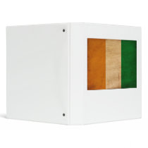 Ivory Coast Flag 3 Ring Binder