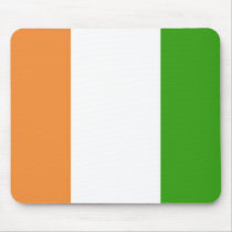 Ivory Coast Flag Mousepad by jacinto888 Ivory Coast Flag Mousepad