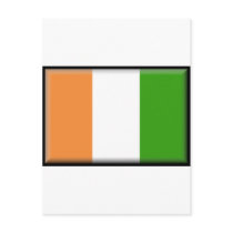 Ivory Coast Flag postcards by jacinto888 Ivory Coast Flag postcards