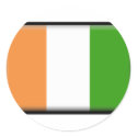 Ivory Coast Flag stickers