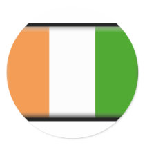 Ivory Coast Flag stickers