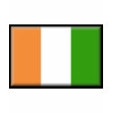 Ivory Coast Flag t-shirts