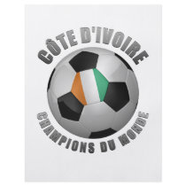 IVORY COAST SOCCER CHAMPIONS CUSTOM FLYER