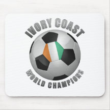 IVORY COAST SOCCER CHAMPIONS MOUSE PAD