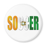 Ivory Coast Soccer logo football fans gifts Refrigerator Magnets