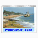 Ivory Coast, West Africa, 2008 Calendar