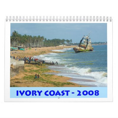 Ivory Coast, West Africa, 2008 Calendar by Goodmanster