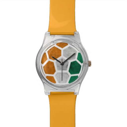 Ivory Coast Yellow Designer Watch