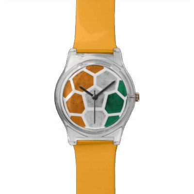 Ivory Coast Yellow Designer Watch