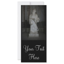 'Ivory Confucius with Cane' Personalized Rack Card