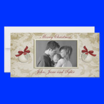 Ivory Holly Photo Card