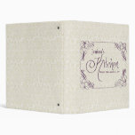 Ivory Lace Recipe Binder