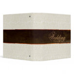 Ivory Lace Wedding Planner binders