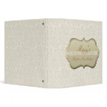Ivory Lace Wedding Planner Binders