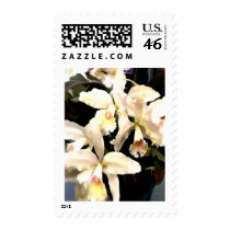 Ivory Orchids postage