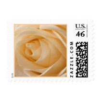 Ivory Rose Stamp (wedding invitation/save the date