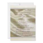 Ivory Silk Invitation/Announcement