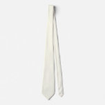 ivory solid color necktie
