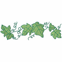 Ivy Accent embroidered shirts by ZazzleEmbroidery Ivy Accent embroidered shirts