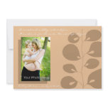 Ivy brown baby shower invitation