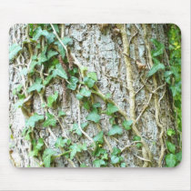 Ivy Climbing Tree mousepads by lifesphere Ivy Climbing Tree mousepads