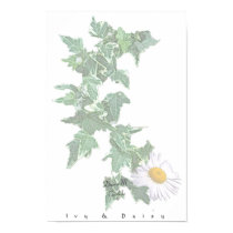 Ivy & Daisy posters by creativeworks Ivy & Daisy posters