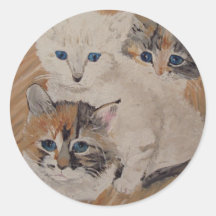Ivy, Iris & Dixie Painting 65th Sticker