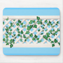 Ivy Lattice mousepads
