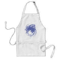 Ivy Medusa Blue aprons by satelliteg Ivy Medusa Blue aprons