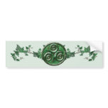 Ivy Triskel bumper stickers