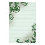 Ivy Triskel Lined Stationery Paper