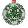 Ivy Triskel Christmas Tree Ornament