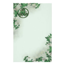 Ivy Triskel Stationery Design