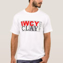 IWCY CLAY CLUB_Large Logo_BORDER_Higher t-shirts by rachelle33 IWCY CLAY CLUB_Large Logo_BORDER_Higher t-shirts
