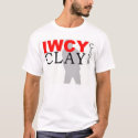 IWCY CLAY CLUB_Large Logo_NO MEMBER t-shirts by rachelle33 IWCY CLAY CLUB_Large Logo_NO MEMBER t-shirts
