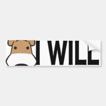 iwill-goods bumper sticker