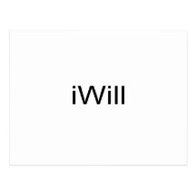 iWill Post Card