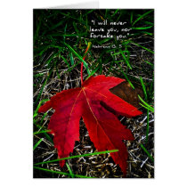 IwillNeverLeaveYouorZazzle cards