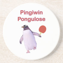 iWin uLose Penguin Ping Pong Coaster